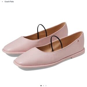 COACH Emilia Mary Jane (Soft Pink) Women's Flat Shoes